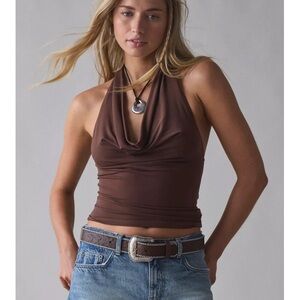 NWOT Urban Outfitters Cowl Neck Top